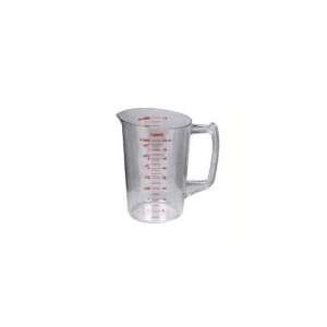  Continental Commercial 9864   64 oz Plastic Measuring Cup 