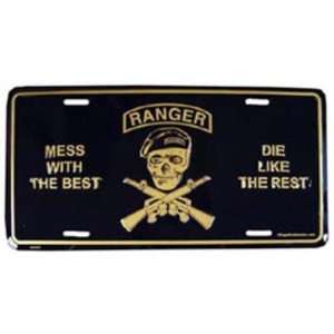  U.S. Army Ranger Mess With The Best License Plate 