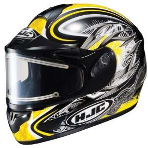  HJC CL 16 Hellion Snowmobile Helmet MC3 Yellow El Md 