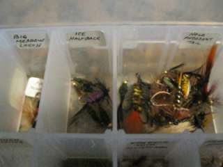   MADE fly fishing lure collection QTY over 350 ESTATE AQUISITION  