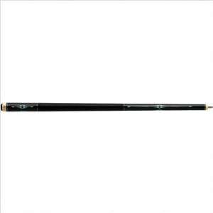  Action ACT133 Exotics Pool Cue in Black Stained Maple with 