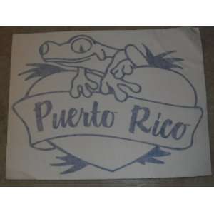  Puerto Rico Decal Sticker (COQUI): Everything Else