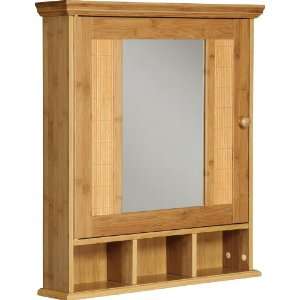  Altra 5327096 Mirror Cabinet, Bamboo