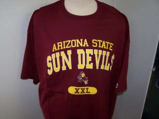 Arizona State Sun Devils Full Logo T Shirt sz XL Tall  