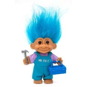  My Lucky Mr. Fix It Troll   Blue Hair Toys & Games