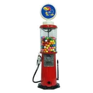  Kansas Red Retro Gas Pump Gumball Machine: Sports 