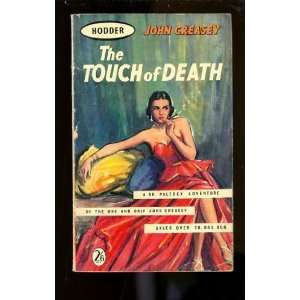  The Touch of Death John Creasey Books