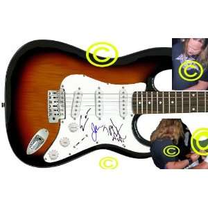  Lynyrd Skynyrd Autographed Signed Guitar & Proof 