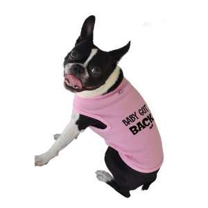   Ruff and Meow Dog Tank Top, Baby Got Back, Pink, Small