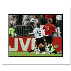  Fernando Torres Spain National Team Double Matted 8x10 