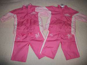 Twin Baby Girl Lot Milwaukee Brewers Outfit Set 3/6 Mo  