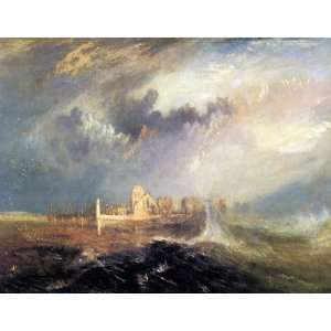 Turner   Quillebeuf, at the Mouth of Seine   Hand Painted 