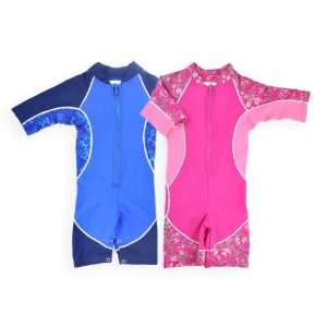  Tuga Sun Protective Short Sleeved UV One Piece Sunsuits 