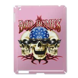  iPad 2 Case Pink of Bad Bones Skulls: Everything Else