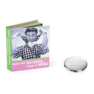  Mud Pie Fashion Queen Successful Woman Mirrored Compact 