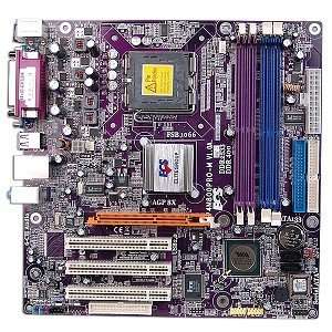   RC410L/800 M ATI RC410L Socket 775 ATX MB with LAN Video Electronics