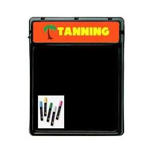    Tanning Salon I Write On Neon Blackboard 20 x 24