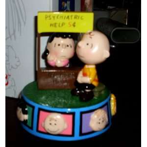  Vintage Peanuts Lucy and Charlie Brown MOOD BOOTH Musical 