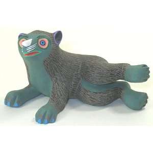  Baby Bear Oaxacan Wood Carving 5.5 Inch: Home & Kitchen