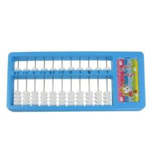   Blue Frame 11 Rods Japanese Soroban Abacus Counting Tool: Toys & Games