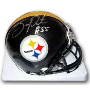  Joey Porter Autographed Mini Helmet