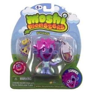  Moshi Monsters Mini Figure Keychain Zommer: Toys & Games