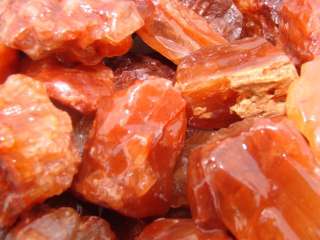 SUPER RED CALCITE   Rough Rock for Tumbler / Polisher  