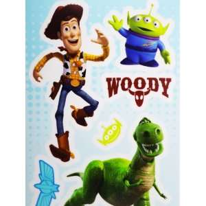 Toy Story Stickers   Disneys Toy Story Reusable Decals (15 x 5.5 Inch 