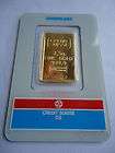 Gram Au Gold Bar Credit Suisse in Assay Card Fractional Bullion