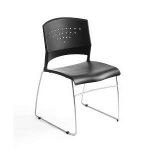  Boss Black Stack Chair