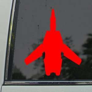  Robotech VF 1 Valkyrie Anime Red Decal Window Red Sticker 