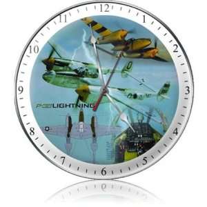  P 38 Triplane Aviation Clock   Victory Vintage Signs: Home 