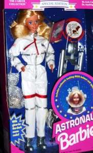 The following auction is for a Special Edition Astronaut Barbie Doll 