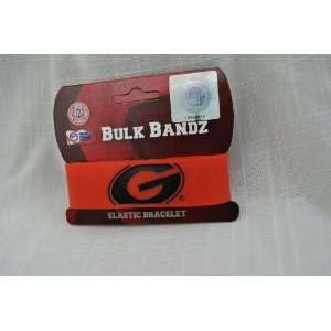   Georgia Bulldogs NCAA extra wide bulky Bandz Bracelet 
