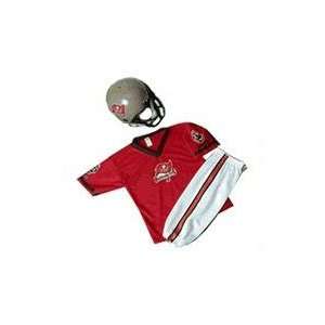  Tampa Bay Buccaneers Youth NFL Team Helmet and Uniform Set 