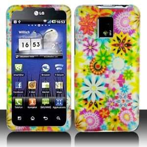  Pink Spring Garden Protector Case for LG Optimus G2x T 