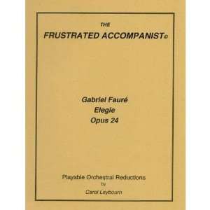  Faure, Gabriel   Elegie for Cello, Op. 24   PIANO 