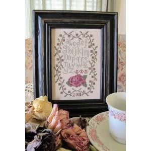   : Antique Rose Sampler   Cross Stitch Pattern: Arts, Crafts & Sewing