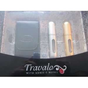  Travalo Gift Set Silver Gold Beauty