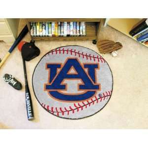 Auburn University Round Baseball Mat (29)  Sports 