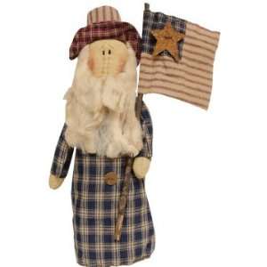   Primitive Counrty Star Doll 4th of July Decor