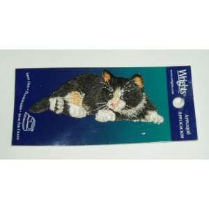  Kitty Cat Iron On Applique Patch: Arts, Crafts & Sewing