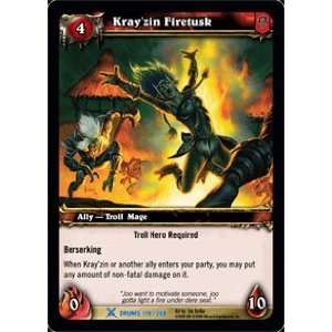  Krayzin Firetusk   Drums of War   Rare [Toy] Toys 