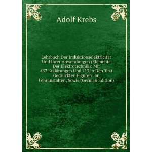   Figuren . an Lehranstalten, Sowie (German Edition) Adolf Krebs Books