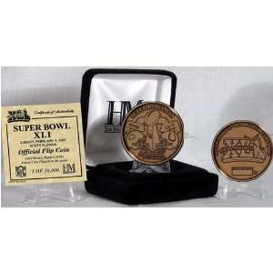  Super Bowl Xli Bronze Flip Coin