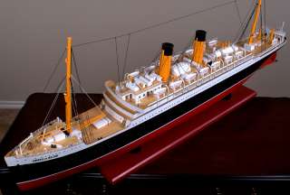 RMS EMPRESS OF IRELAND 40 wood model ship British boat  