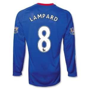  Chelsea 10/11 LAMPARD Home LS Soccer Jersey: Sports 