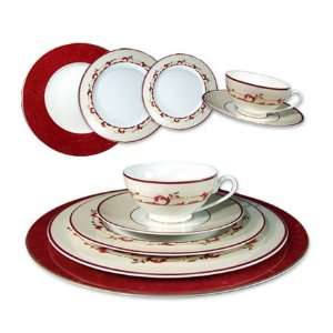 Limoges by Guy Degrenne   Cerezo Crimson   5 pc. Place Setting  