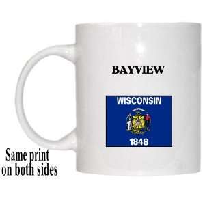  US State Flag   BAYVIEW, Wisconsin (WI) Mug Everything 