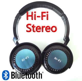 Hi Fi Bluetooth wireless Stereo Headset Headphones for cell iphone M18 